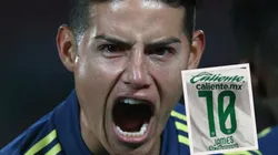 Ya hay casacas con el 10 y el nombre de James.
