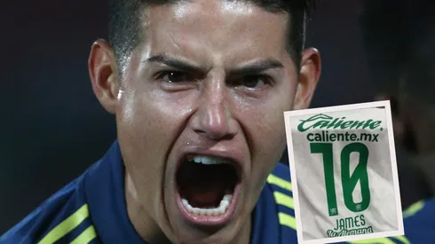 Ya hay casacas con el 10 y el nombre de James.