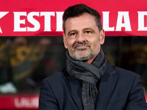 El festejo de Diego Cocca tras ganar por primera vez con el Real Valladolid