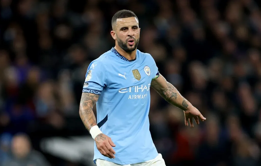 Kyle Walker pidió irse del Manchester City (Getty Images)