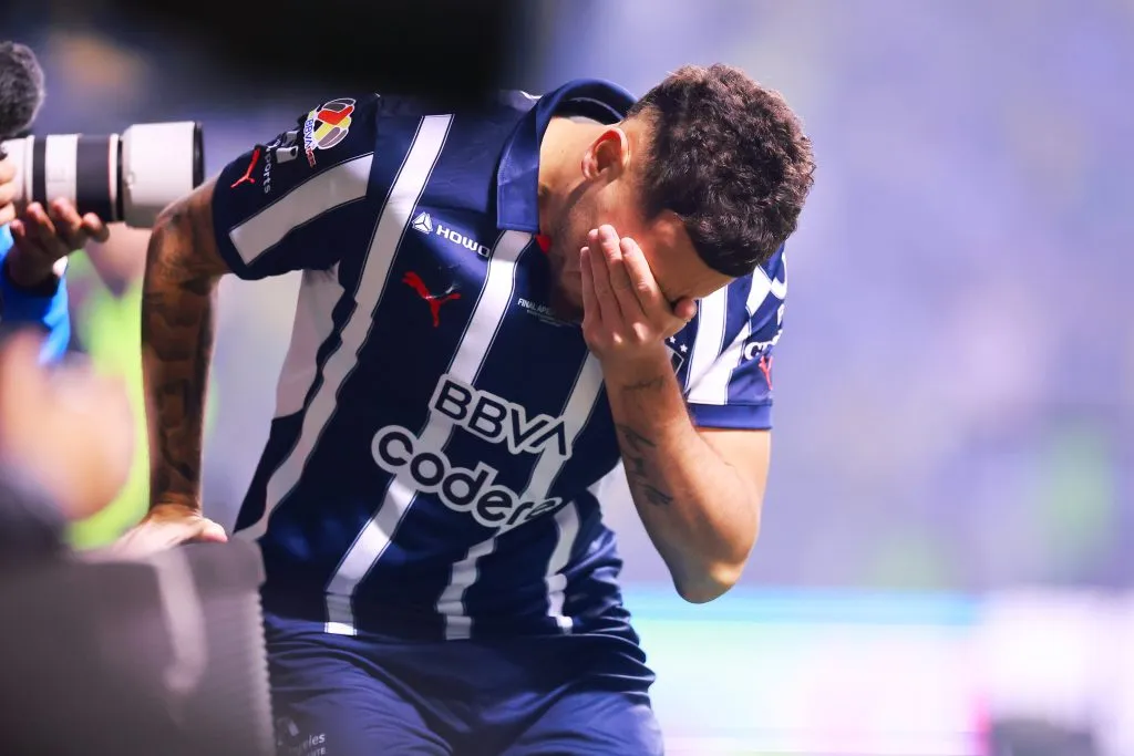 Lucas Ocampos, lesionado y ausente en Rayados [Foto: Getty Images]