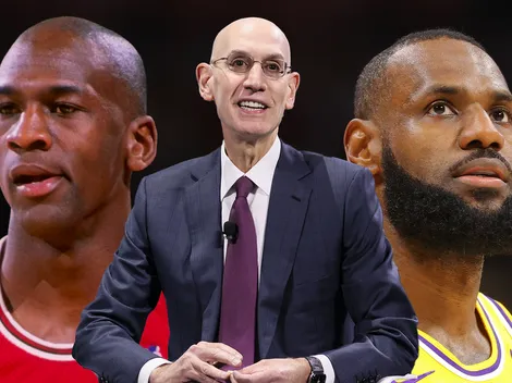 Adam Silver eligió entre Michael Jordan y LeBron James