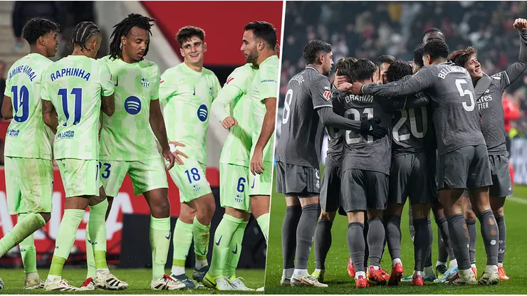 Barcelona y Real Madrid se enfrentan por un título
