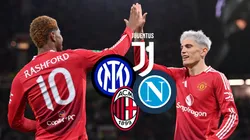 Marcus Rashford y Alejandro Garnacho podrían escapar a la Serie A