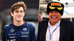 Franco Colapinto recibió el respaldo de Antonio Pérez