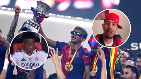 El padre de Lamine Yamal se burló de Vinicius tras la Supercopa de España