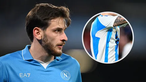 Un argentino supliría la salida de Kvaratskhelia en Napoli.