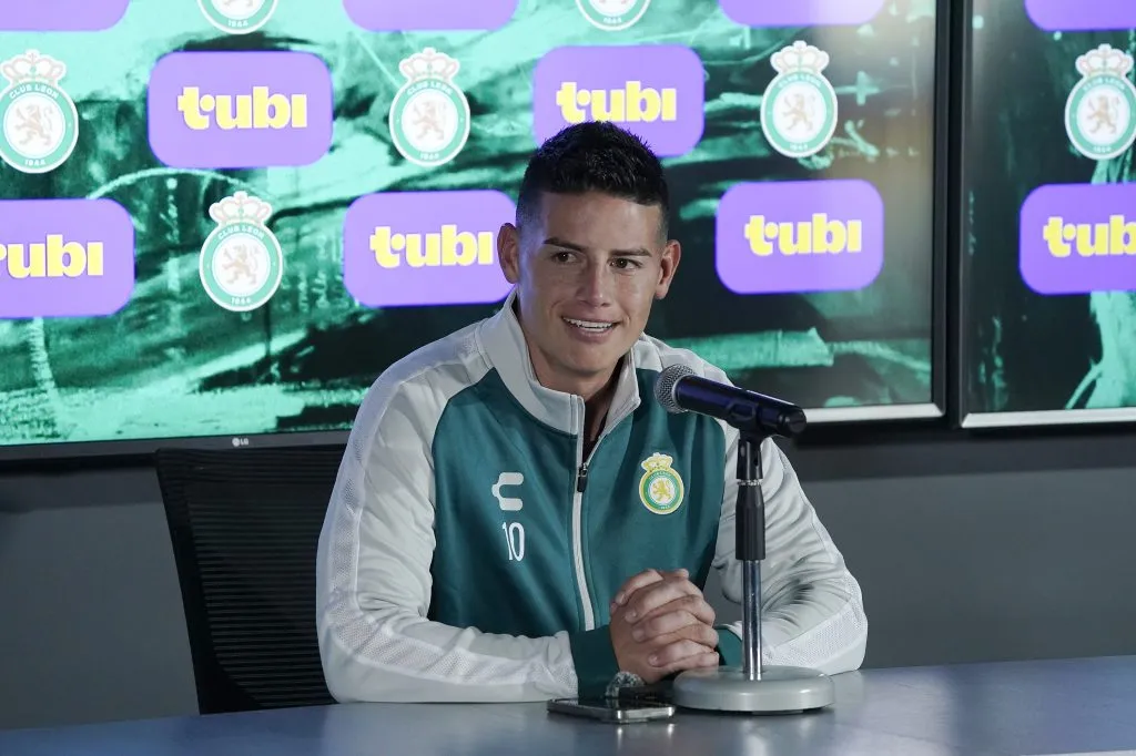 La llegada de James Rodríguez a León generó expectativa (Imago7)