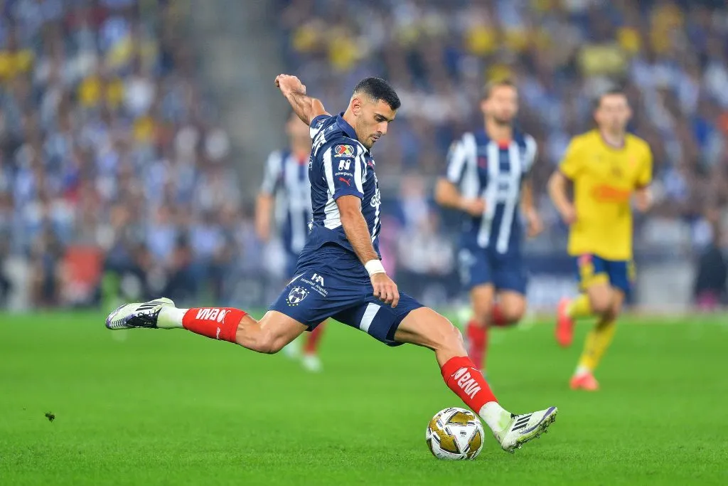 Germán Berterame podría jugar contra Toluca (Getty Images)