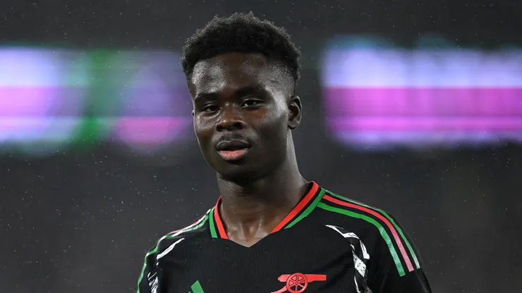 Bukayo Saka no jugará el derby contra Tottenham