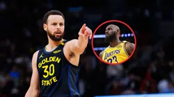 Stephen Curry y LeBron James.