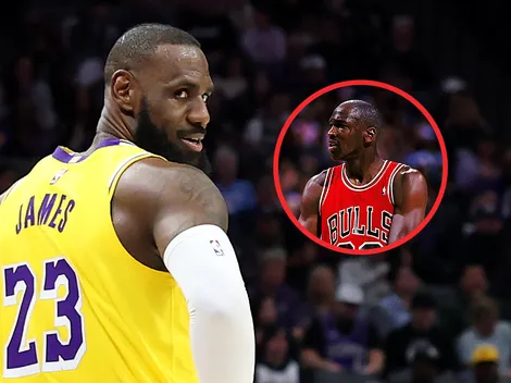 LeBron no dudó y confesó la que sintió cuando jugó con Michael Jordan