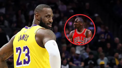 LeBron James y Michael Jordan.