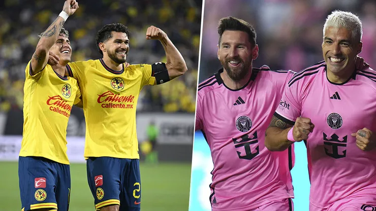 América e Inter Miami se enfrentan en un amistoso