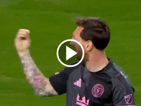 Lionel Messi anotó para Inter Miami y se burló de los aficionados del América