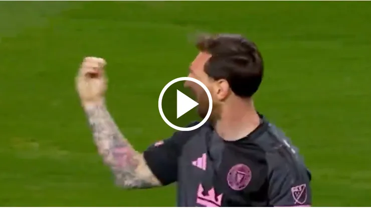 El argentino está jugando su segundo partido ante el América.