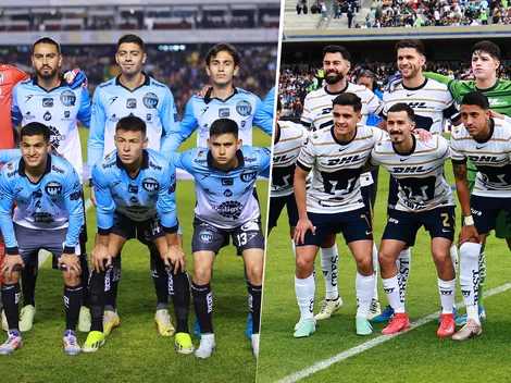 Las alineaciones de Querétaro vs. Pumas UNAM por la Jornada 2 del Clausura 2025 de la Liga MX