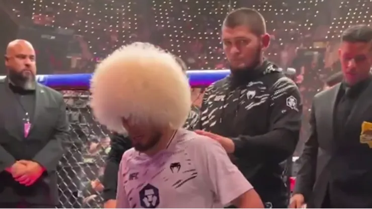 Khabib Nurmagomedov vivió una jornada particular en UFC 311.