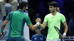 Alcaraz y Djokovic van por el pase a las semifinales de Australia (Getty)