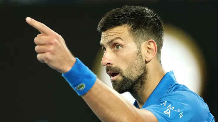 Novak Djokovic se mostró contundente antes de unos nuevos cuartos de final en el Abierto de Australia.