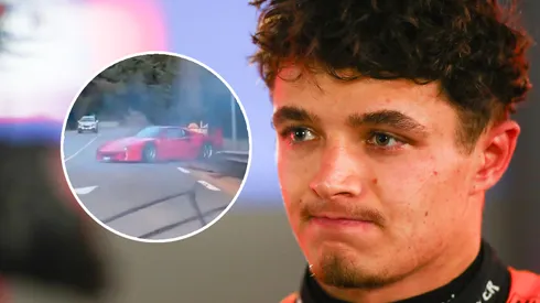 La Ferrari de Lando Norris se estrelló en Mónaco