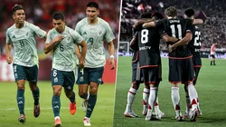 México y River Plate juegan un amistoso