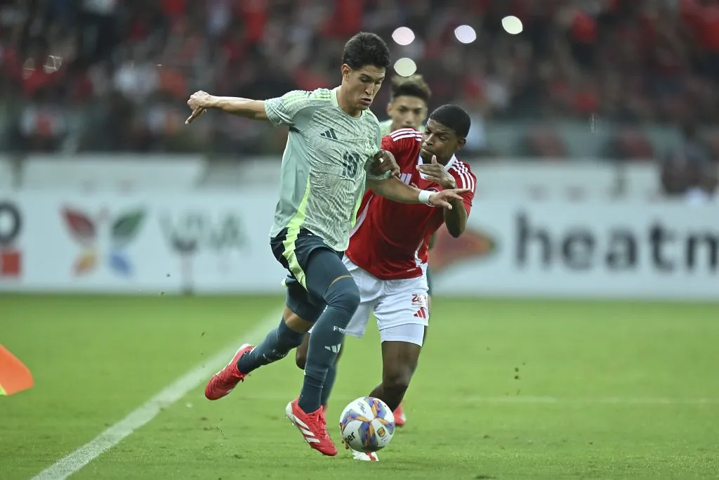 José Castillo en el amistoso contra Inter (Imago7)