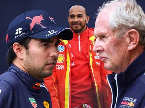 No le bastó con Checo: Helmut Marko menospreció la llegada de Hamilton a Ferrari