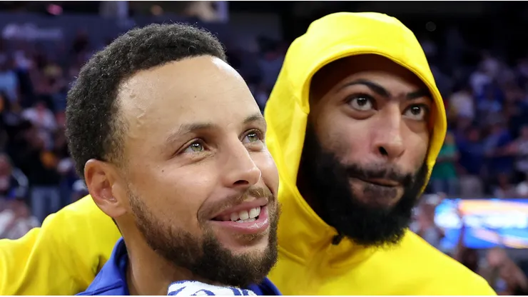 Stephen Curry y Anthony Davis.