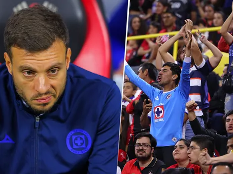 La reacción de la afición de Cruz Azul a la salida de Anselmi