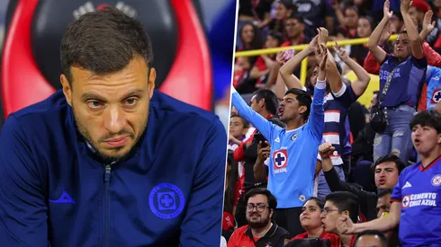 Fuerte enojo de los aficionados de Cruz Azul con Martín Anselmi