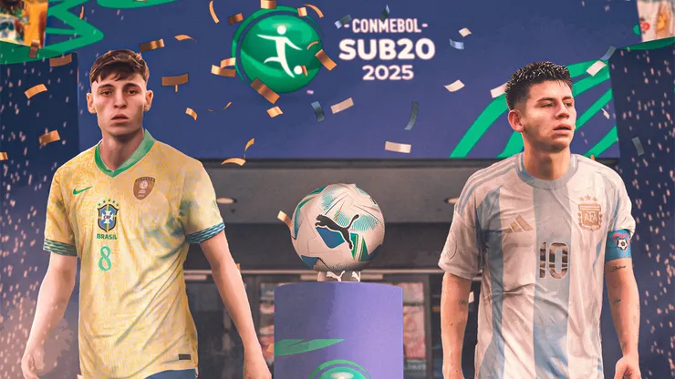 Argentina y Brasil se verán las caras en el Sudamericano Sub 20