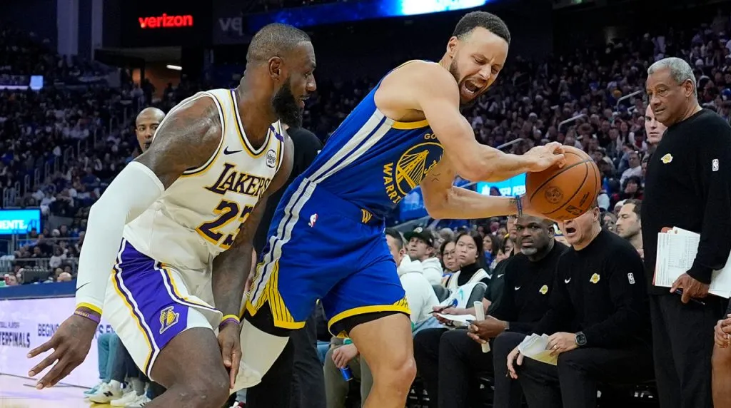 LeBron James y Stephen Curry. (Foto: Getty Images)