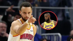 Stephen Curry y LeBron James.