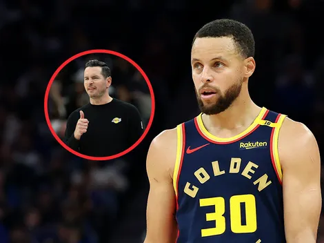 El gesto de Curry con el entrenador de Lakers que sorprendió a la NBA