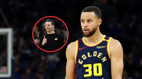 JJ Redick y Stephen Curry.