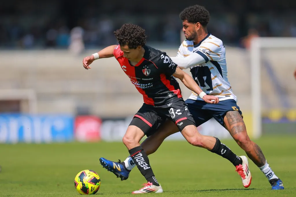 Pumas y Atlas no se sacaron diferencias cerrando la Jornada 3 del Clausura 2025. [Foto: Getty Images]