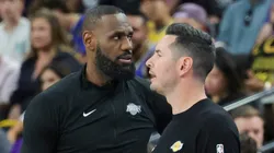 LeBron James y JJ Redick.