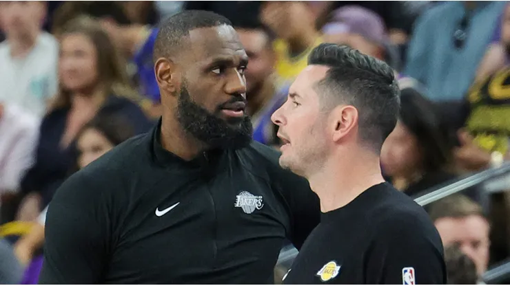 LeBron James y JJ Redick.