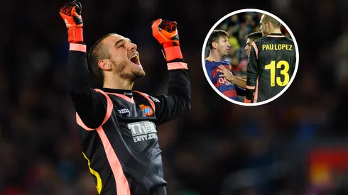 Pau López, quien tuvo un polémico cruce con Lionel Messi en España, llegará al Deportivo Toluca.