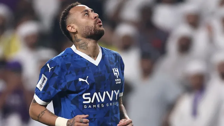 Neymar jugó apenas siete partidos en 18 meses con Al-Hilal.