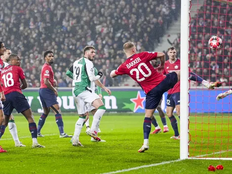 Gol y sustitución: los minutos frenéticos de Santiago Giménez en Lille vs. Feyenoord