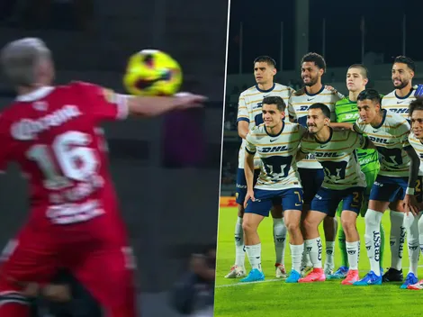 Pumas pidió explicaciones por el penal que no le cobraron sobre el final vs. Toluca