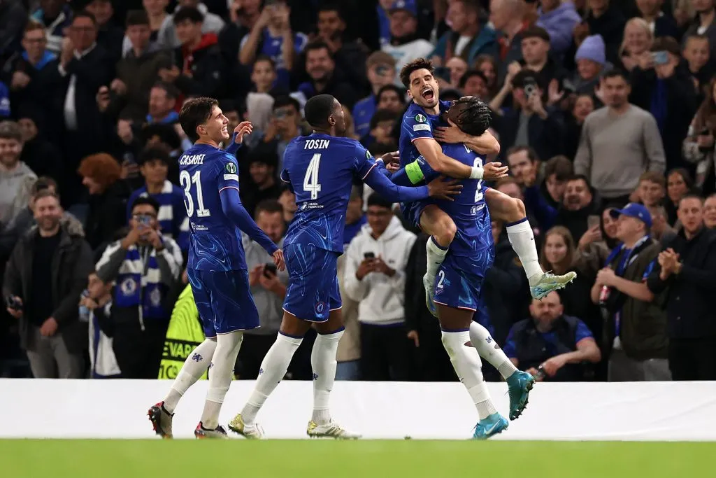Chelsea fue el líder absoluto de la Fase Liga de la Conference League (GETTY IMAGES)