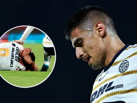 ¿Expone al arbitraje? Así quedó la herida de 'Memo' Martínez tras la patada en Pumas - Toluca
