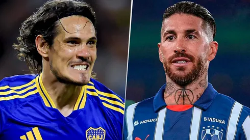 Cavani y Ramos, dos de las estrellas de Argentina y México.