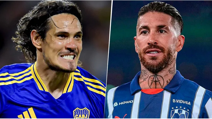 Cavani y Ramos, dos de las estrellas de Argentina y México.