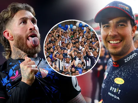 La foto de Checo Pérez con Sergio Ramos que desató la locura entre los aficionados de Rayados