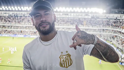 Neymar volvió a Santos