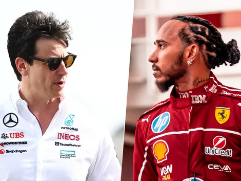 Toto Wolff reveló qué sintió al ver a Hamilton con los colores de Ferrari